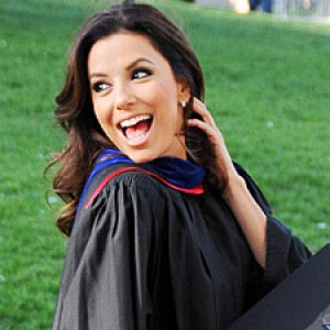 Eva Longoria Graduates With Master's Degree